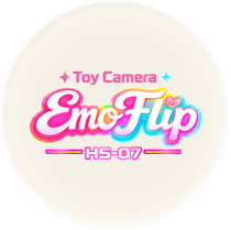 EmoFlip(エモフリップ)HS-07 ガラケー型トイカメラ 平成レトロ エモ写メ