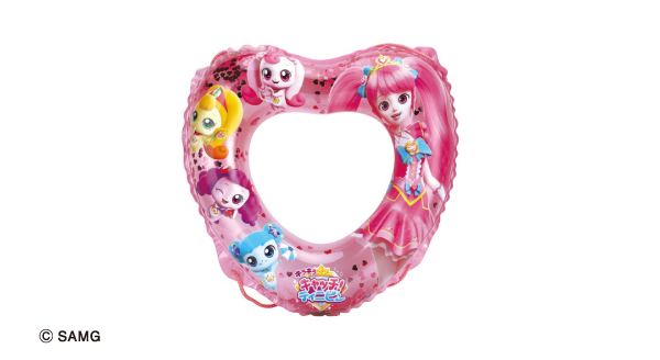 ハート型うきわ