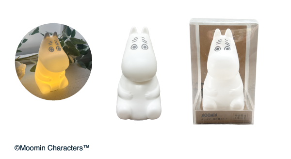 ムーミン谷のなかまたち　ムーミン困り顔ライト<