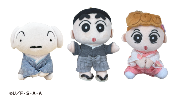 クレヨンしんちゃんWAGARAマスコットキーチェーン しんちゃん/ひまわり/シロ