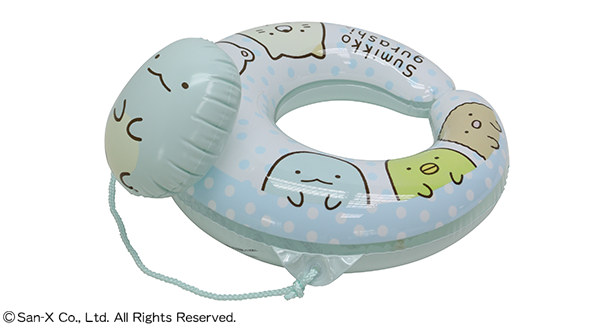 すみっコぐらしリングフロート とかげ